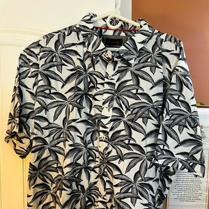Gentleman’s Outfitters Men’s Tropical Short Sleeve Button down 3XL